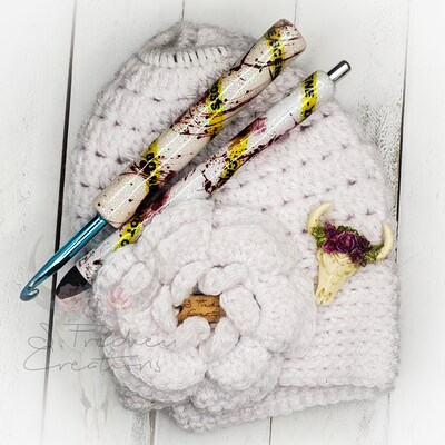 Boye Glitter Crochet Hook Set Sizes G to K